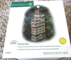NOS Department 56 Times Square Tower Ornament Christmas in the City 2000 - Picture 1 of 2