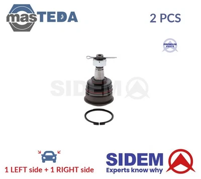 41882 SUSPENSION BALL JOINT PAIR UPPER FRONT SIDEM 2PCS FOR RENAULT ALASKAN - Image 1 of 4