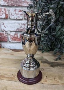 Trophy Superstore klassisch vernickelt Claret Krug Golf Award - kostenlose Gravur - Bild 1 von 10