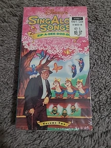 Disneys Sing Along Songs - Song of the South: Zip-A-Dee-Doo-Dah (VHS, 1993) - Picture 1 of 3