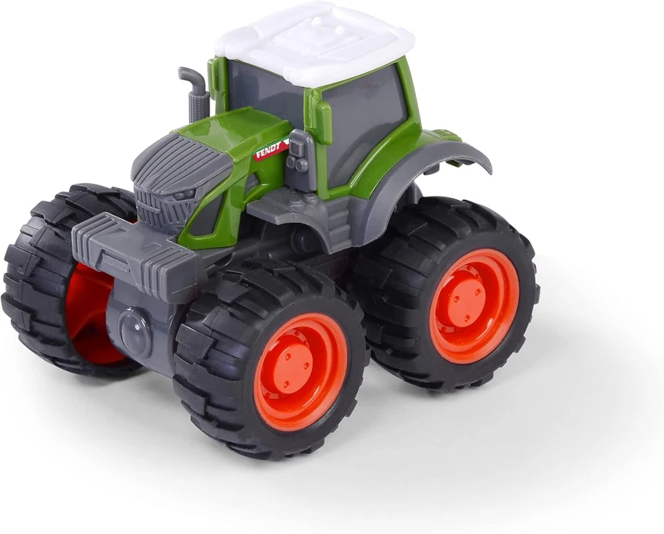 Dickie Toys - Spielzeug-Traktor Fendt Monstertruck, (9 Cm), Kinder-Traktor Mit F - Bild 1 von 4