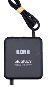 Korg PlugKey Mobile MIDI Audio Interface for iOS – Black – Good Condition - Picture 1 of 4