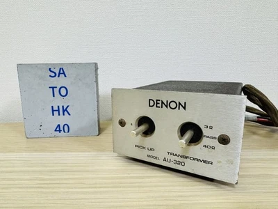 Denon AU-320 MC Step Up Transformer Vintage Japan See Description - Image 1 of 4