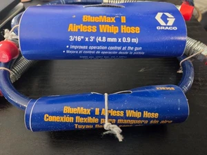 2 - Graco Bluemax11 Airless Peitschenschlauch - 3/16"x3: {4,8 mmx0,9 m) - Bild 1 von 5