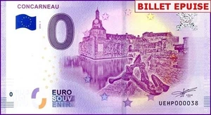 ***N°38*** PETIT NUMERO / BILLET 0 € / 0 € SOUVENIRSCHEINE / UEHP 2018-1 - Imagen 1 de 1