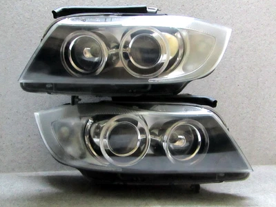 2006 2008 BMW 335i 328i E90 E91 3SERIES PROJECTOR HID HEADLIGHT SET  OEM - Image 1 of 4