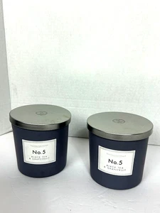 NEW Set of 2 Huntington Home Black Tea & Grapefruit Candles Candle HTF - Picture 1 of 3
