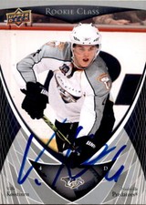 Ville Koistinen Signed 07/08 Upper Deck Rookie Class Rc card Nashville Predators