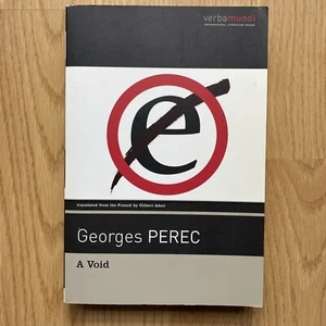 A Void (Verba Mundi, Trade Paperback) by Perec, Georges Isbn 156-792-2961￼ - Picture 1 of 8