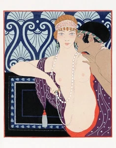 Print or Canvas - Les Trois Beautes de Mnasidika -by George Barbier - Imagen 1 de 1