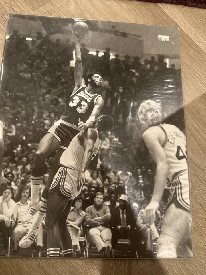 Foto DE938 Wilt Chamberlain Lakers - Kareem Abdul Jabbar Bucks 8x10 11x14 16x20 Foto 1 de 1