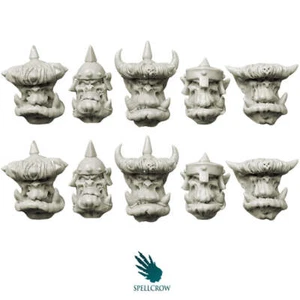 Orcs Armoured Heads v.2 - Spellcrow Conversion Bits - Picture 1 of 1