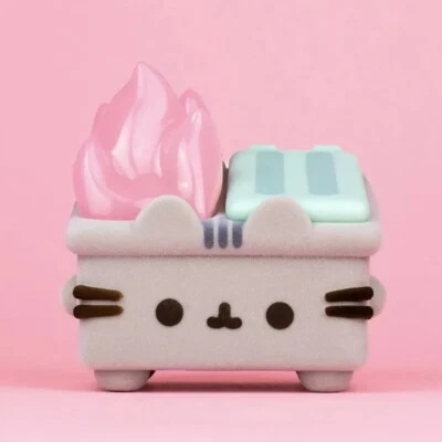 ***¡FIRMADO! Figura Vinilo Dumpster Fire x PUSHEEN Edición Flocada ¡NUEVA! Foto 1 de 4