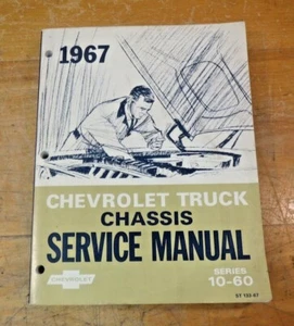 1967 Chevrolet 10-60 Truck Chassis Service Manual ST 133-67 - Imagen 1 de 6