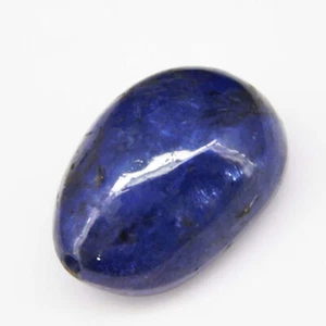 14 CT Collectible Natural Tanzanite Cabochon Tumbled Polished Certified Gemstone - Picture 1 of 4