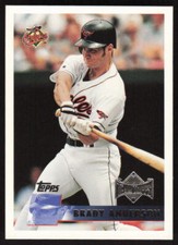 1996 Topps Team  Brady Anderson #258 Baltimore Orioles