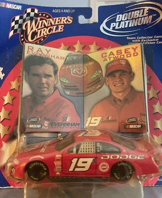 2000 Nascar Winners Circle Double Platinum Ray Everham and Casey Atwood No19 - Изображение 1 из 3