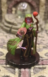 Hellspawn Adept D&D Miniature Dungeons Dragons Tiefling Warlock Wizard Female 15 - Picture 1 of 1