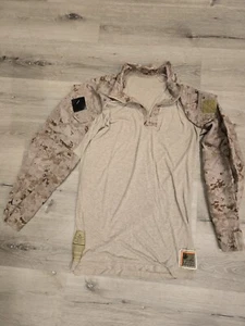 Regular USMC Marine Corps Digital Desert MARPAT FR Combat Shirt FROG used SizeMR - Picture 1 of 9