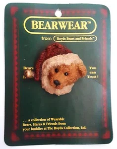 Boyds Bears and Friends Bearwear Pin "Nicholas"   New - Picture 1 of 1
