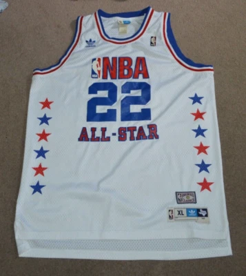 Футболка универсального игрока Клайда Дрекслера 1986 NBA All Star Game adidas HWC ретро размер XL - Изображение 1 из 4