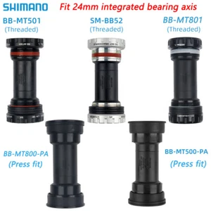 SHIMANO Deore MTB Bottom Bracket Hollowtech 68mm 73mm BSA Threaded 89.5mm 92mm - Picture 1 of 17