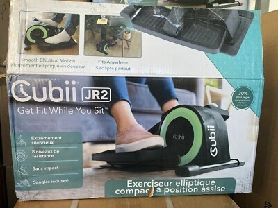 Cubii JR2 Compact Seated Elliptical | Under Desk Elliptical | Green | New - Image 1 of 4