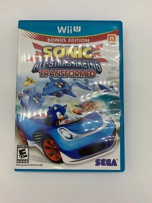 Sonic & All-Stars Racing Transformed (Nintendo Wii U, 2012) - Image 1 of 4