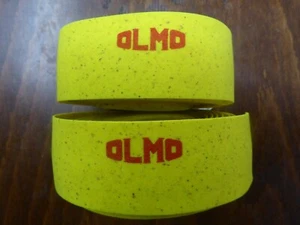 Cinta de barra estilo corcho estilo corcho amarillo rojo amarillo de colección de nuevo para tu paseo vintage RARA - Imagen 1 de 3