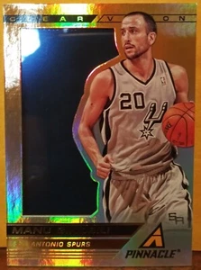 2013-14 panini pinnacle manu ginobili 1st quarter clear vision no. 11 - Picture 1 of 11