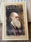 From So Simple A Beginning Darwins Four Great Books By Charles Darwin Hardcov