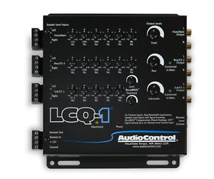 AUDIO CONTROL LCQ-1 6 CHANNEL LINE OUT CONVERTER WITH EQ AND ACCUBASS