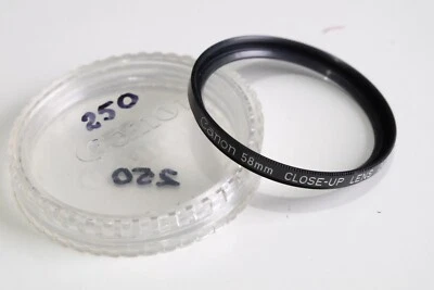 Canon 58mm Close Up Filter 240 - Image 1 of 2