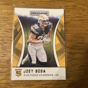 2016 Rookies and Stars Football Card #195 Joey Bosa RC Rookie Chargers