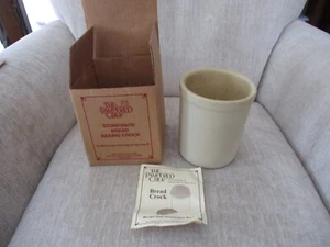 Pampered Chef Stoneware Bread Baking Crock Vintage With Box & Instructions - Picture 1 of 17