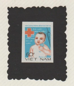 1988 Vietnam Stamps Vaccinations Against Disease Scott # 1867 Imperf. MNH - Picture 1 of 1