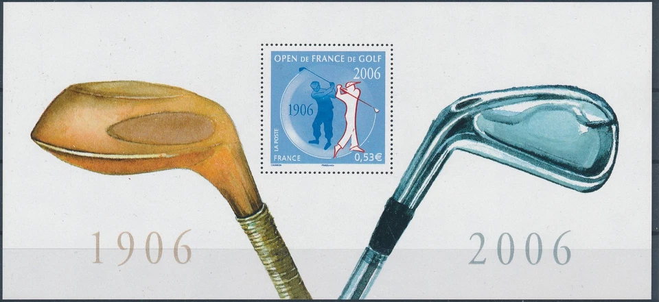 France 2006 : GOLF - The good souvenir sheet very fine MNH - Image 1 of 1