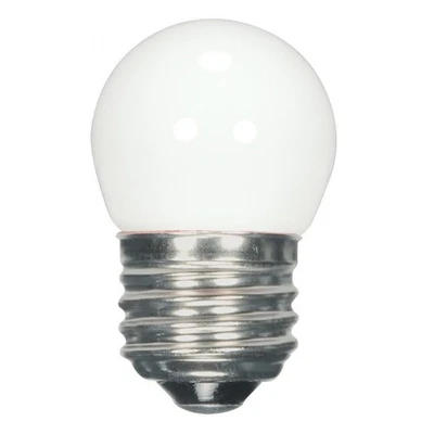 Satco S9161 - 1.2W LED S11 Decorative White Light Bulbs - 2700K (2 or 6 PK) - Image 1 of 4