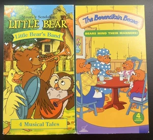 Little Bear's Band VHS 2000 Nick Jr. Maurice Sendak 4 Musical Tales - Picture 1 of 3