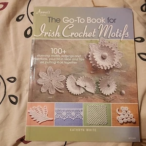 Go-To Book for Irish Crochet Motifs by KATHRYN WHITE (2014, Paperback) - Picture 1 of 2