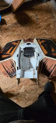 GUARDABARROS TRASERO PLÁSTICO KTM 450 505 525 ATV Foto 1 de 3