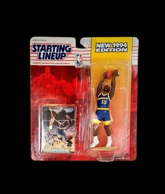 VINTAGE 1994 SLU STARTING LINEUP LATRELL SPREWELL WARRIORS CARD  ***** NEW ***** - Image 1 of 3