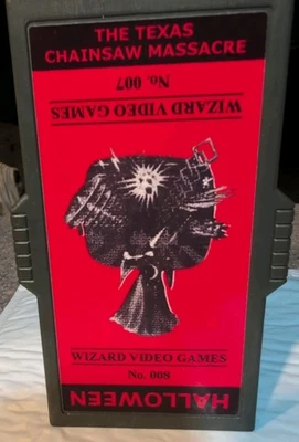 Atari 2600 7800+ Halloween Texas Chainsaw Massacre Tested Combined Ship - Image 1 of 4