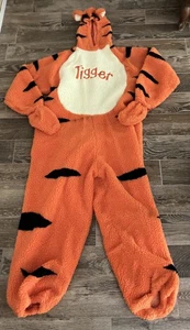 Vintage Disney Store Tigger Costume Cosplay Heavy Plush Adult Size XL NWT - Picture 1 of 9