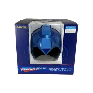 Capcom Mega Man Blue Wearable Helmet Collectors Edition with LED Lights in Box - Picture 1 of 16