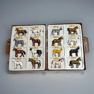 Vintage 1988 Funrise International Animal Show Horse Collection 16 Horses Set - Picture 1 of 7