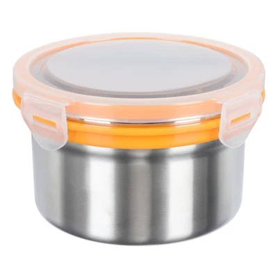  Futter Aufbewahrungsbox Aufbewahrungsdose Edelstahl -Lebensmittelbehälter - Bild 1 von 4