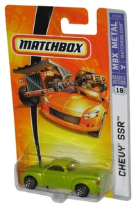 Matchbox MBX Metal (2007) Green Chevy SSR Die-Cast Toy Car #18 - Picture 1 of 1