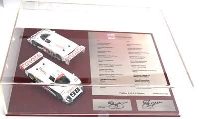 Juego de 2 coches TOYOTA EAGLE MK III ESCALA REAL 1/43, Signature Series RARO Foto 1 de 4