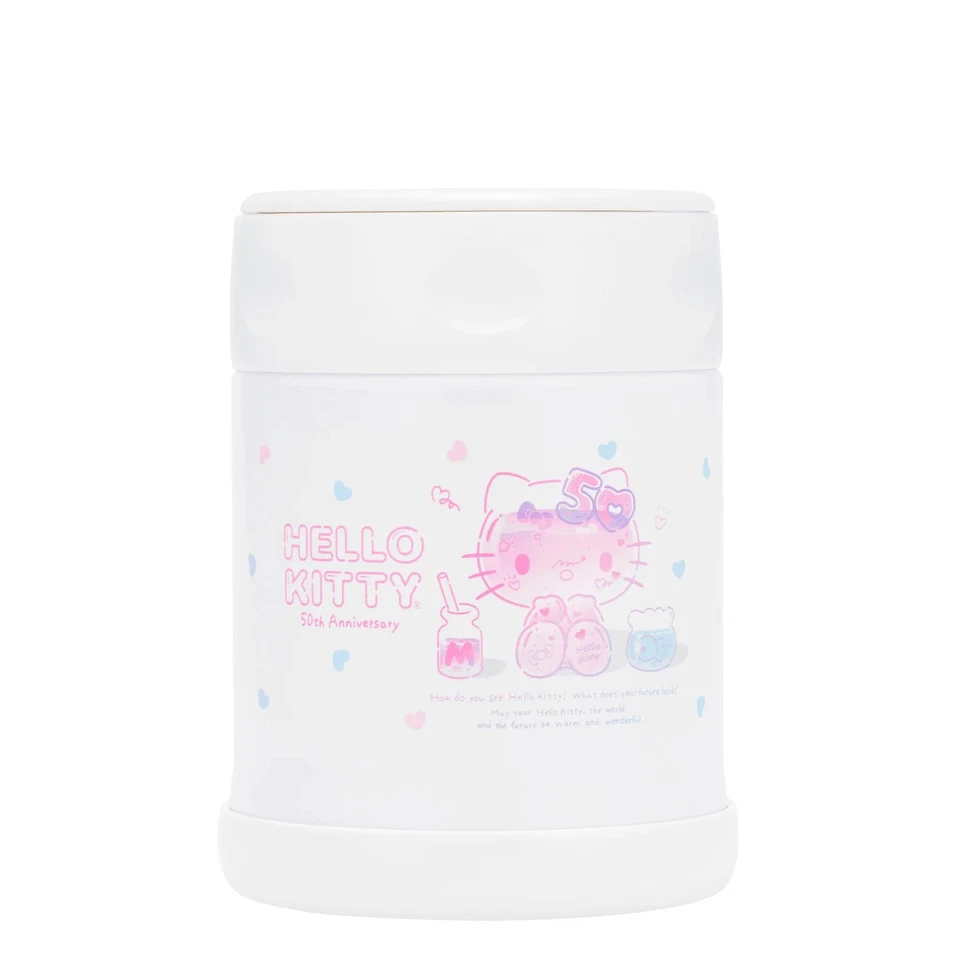 Frasco de comida de acero inoxidable SW-EAE35KT, 12 onzas, colección Hello Kitty 50 aniversario... Foto 1 de 4